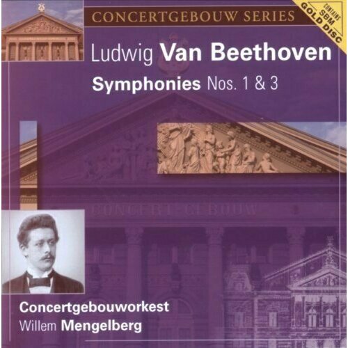 AUDIO CD BEETHOVEN, L.VAN - Symphonies Nos 1 & 3 Mengelberg, Willem