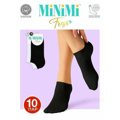 Носки MiNiMi, 10 пар, 10 уп., размер 39-41, мультиколор