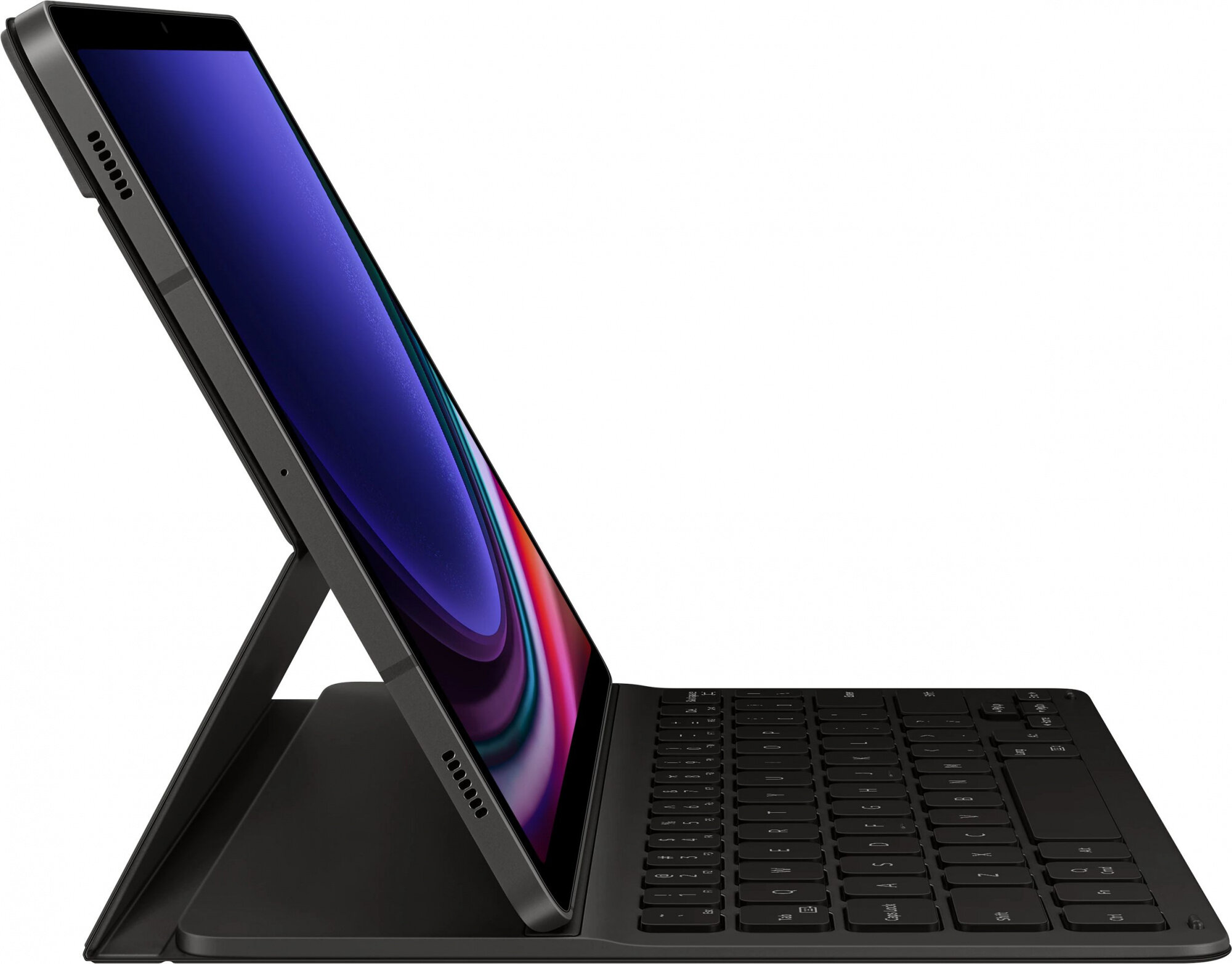 Чехол-клавиатура SAMSUNG для Galaxy Tab S9, черный (EF-DX710BBRGRU) — фото 4