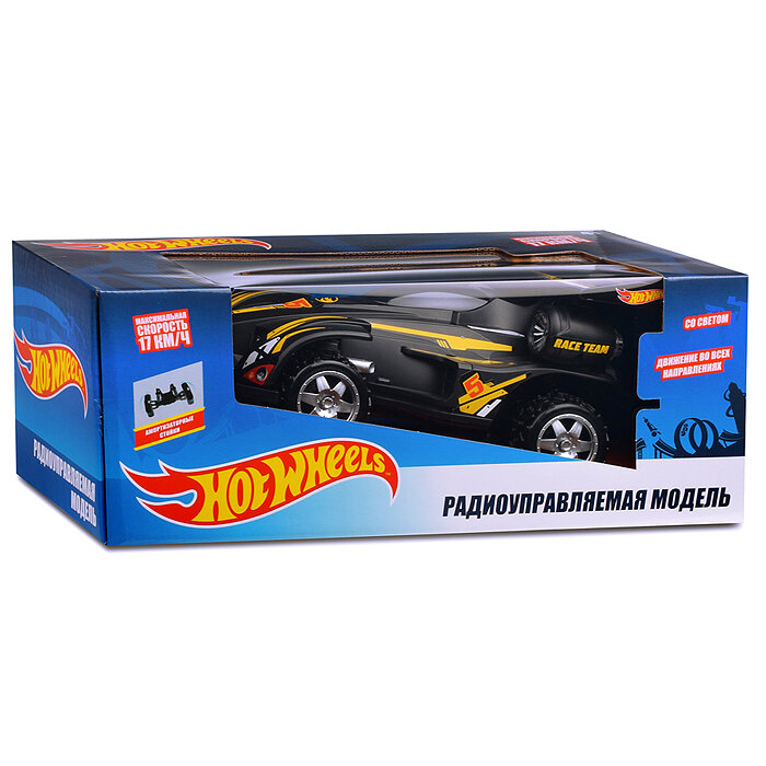 1Toy Hot Wheels черная - фото №14