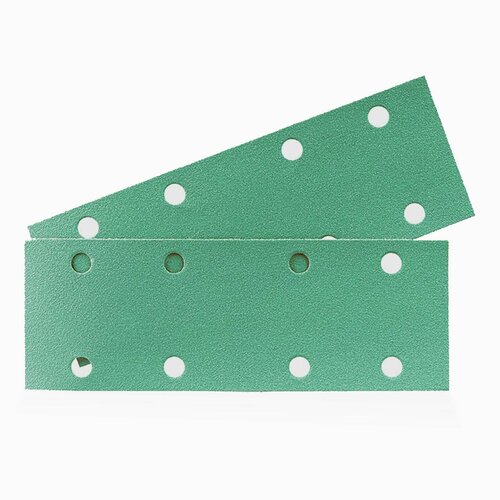 Абразивная полоса на липучке (Velcro) SA350 8 отв, 81mm x 133mm, 10 шт, P1000