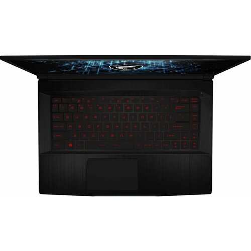 Ноутбук игровой MSI GF63 Thin 12VF-1040RU 9S7-16R821-1040, 15.6, IPS, Intel Core i7 12650H 2.3ГГц, 10-ядерный, 16ГБ DDR4, 512ГБ SSD, NVIDIA GeForce RTX 4060 для ноутбуков - 8 ГБ, Free DOS, черный ноутбук msi gf63 thin 12vf 467ru 9s7 16r821 467