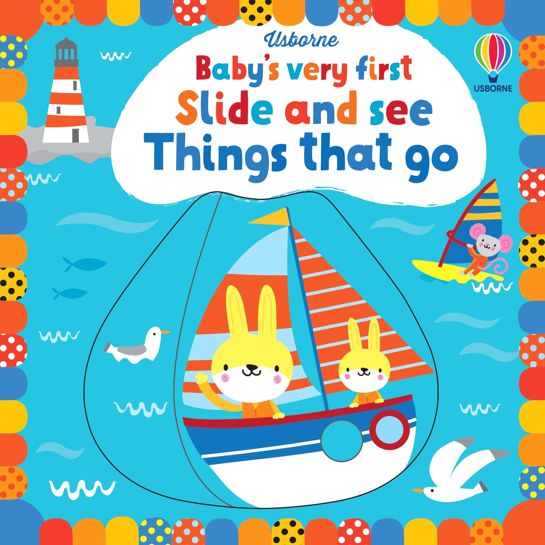 Baby's Very First Slide and See Things That Go / Книга на Английском