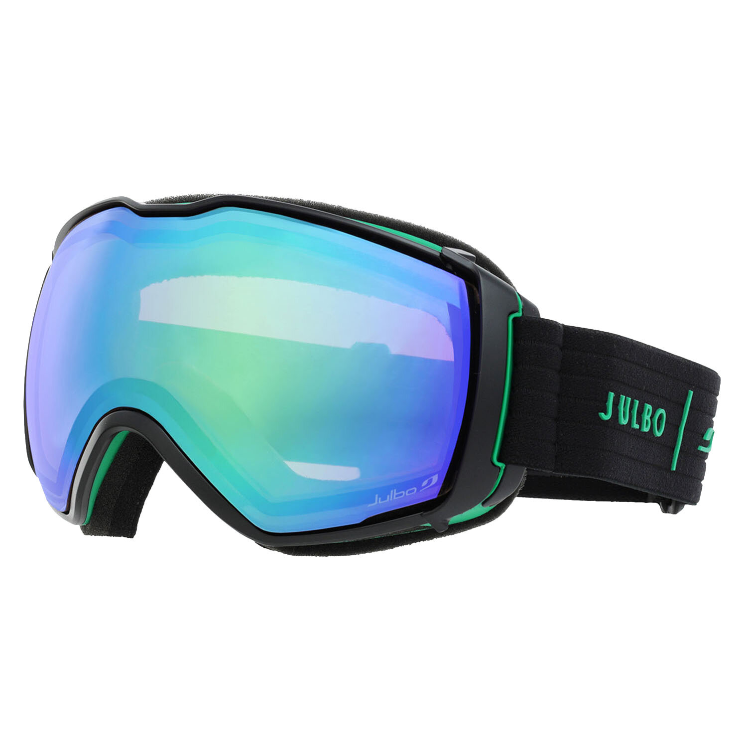 Очки горнолыжные Julbo Aerospace Green-Black/Reactiv 2-3 Glarecontrol Flash Green (US: XL)