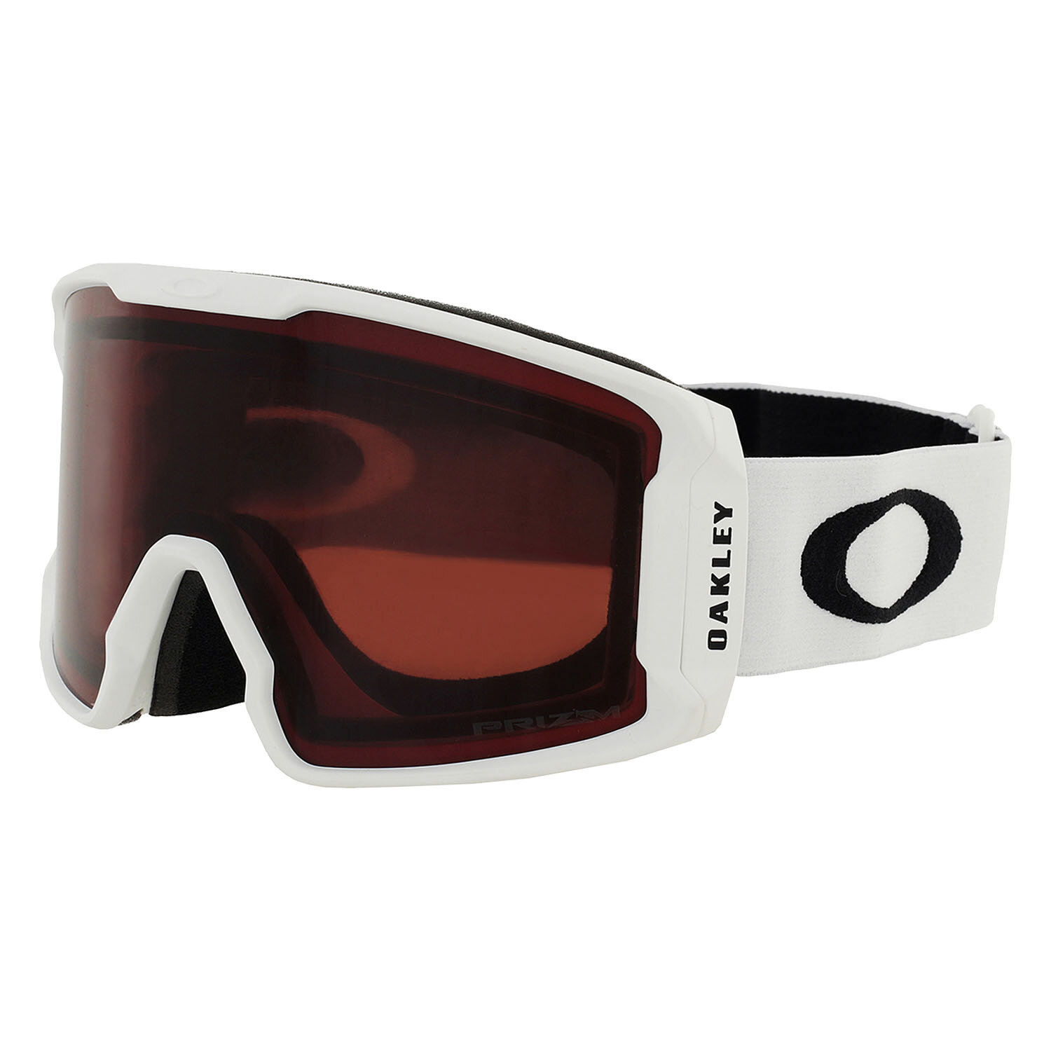 Очки горнолыжные Oakley Line Miner M Matte White/Prizm Garnet