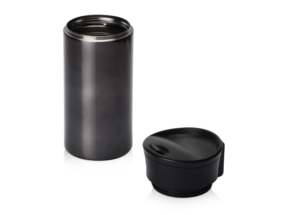 Вакуумная герметичная термокружка «Upgrade», 300 мл, цвет темно-серый - фотография № 3