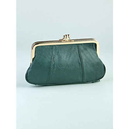 фото Кошелек barez, фактура гладкая, зеленый