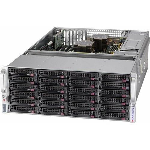 Серверная платформа Supermicro SSG-640P-E1CR36L серверная платформа supermicro superstorage 4u ssg 640p e1cr36l