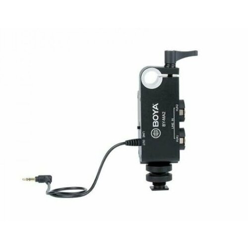 Универсальный двуканальный аудио микшер Boya BY-MA2 559900₽