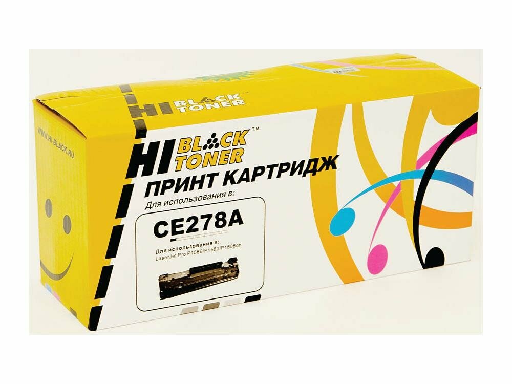 Картридж Hi-Black CE278A CE278A CE278A CE278A CE278A CE278A 2100стр Черный