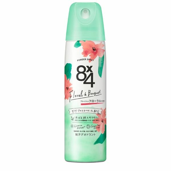 KAO Дезодорант-антиперспирант спрей-пудра, аромат мыла 8x4 POWDER SPRAY,150 г
