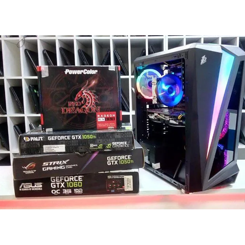 Игровой Системник С Подсветкой Ryzen 5 5600/6 Ядер. RTX 3060 12GB.16gb DDR4. SSD 500GB/MK 1, GOW, Spider-Man Morales, Dying Light 2, Forza 2023