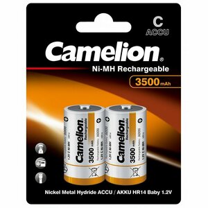 Camelion C- 3500mAh Ni-Mh BL-2 (NH-C3500BP2, аккумулятор,1.2В) (упак. 2 шт.), цена за 1 упак.