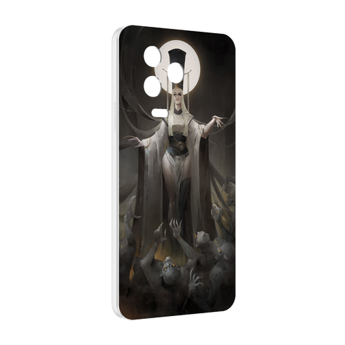 Чехол MyPads Erfiorr — Fantasy Art Dimension для Infinix Note 12 2023 (X676C) задняя-панель-накладка-бампер