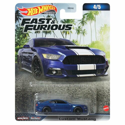 Машинка Hot Wheels Fast&Furious Custom Mustang HNW46/HNW51