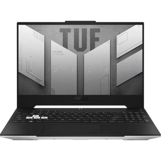 Ноутбук ASUS TUF Dash F15 FX517ZR-HN095 15.6 (1920x1080) IPS 144Гц/Intel Core i5-12450H/16ГБ DDR5/512ГБ SSD/GeForce RTX 3070 8ГБ/Без ОС белый (90NR0AV