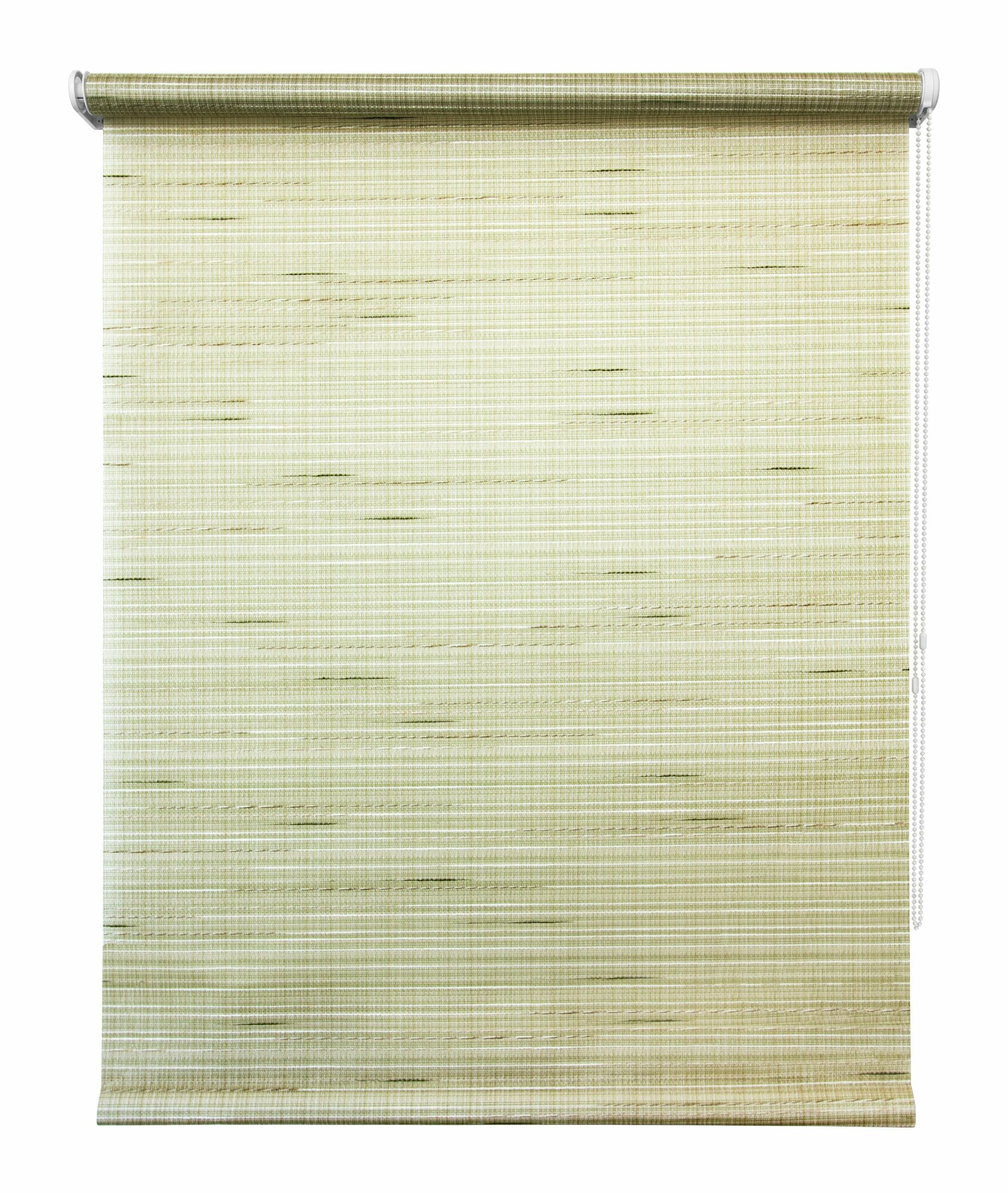 Рулонная штора Уют Рига зеленый 60x175 см