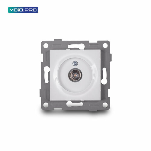 Розетка TV (female) RG-6, белая