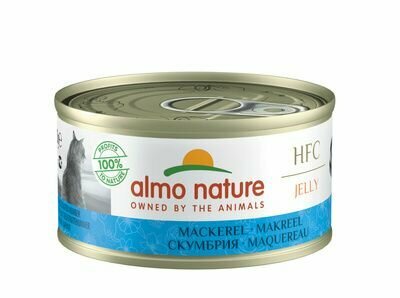 Almo Nature Консервы для Кошек "Скумбрия в желе" Legend HFC Adult Cat Mackerel Jelly 24шт*70гр