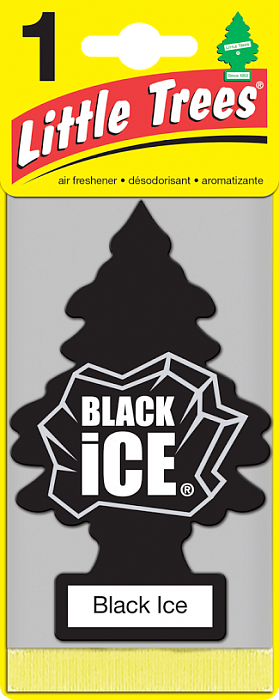 Car-Freshner Ароматизатор Ёлочка Car-Freshner Black Ice Черный лед