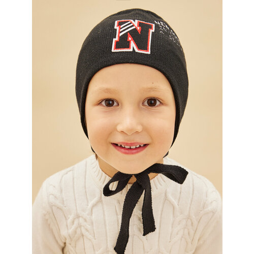 фото Шапка noble people, размер 52/54, черный