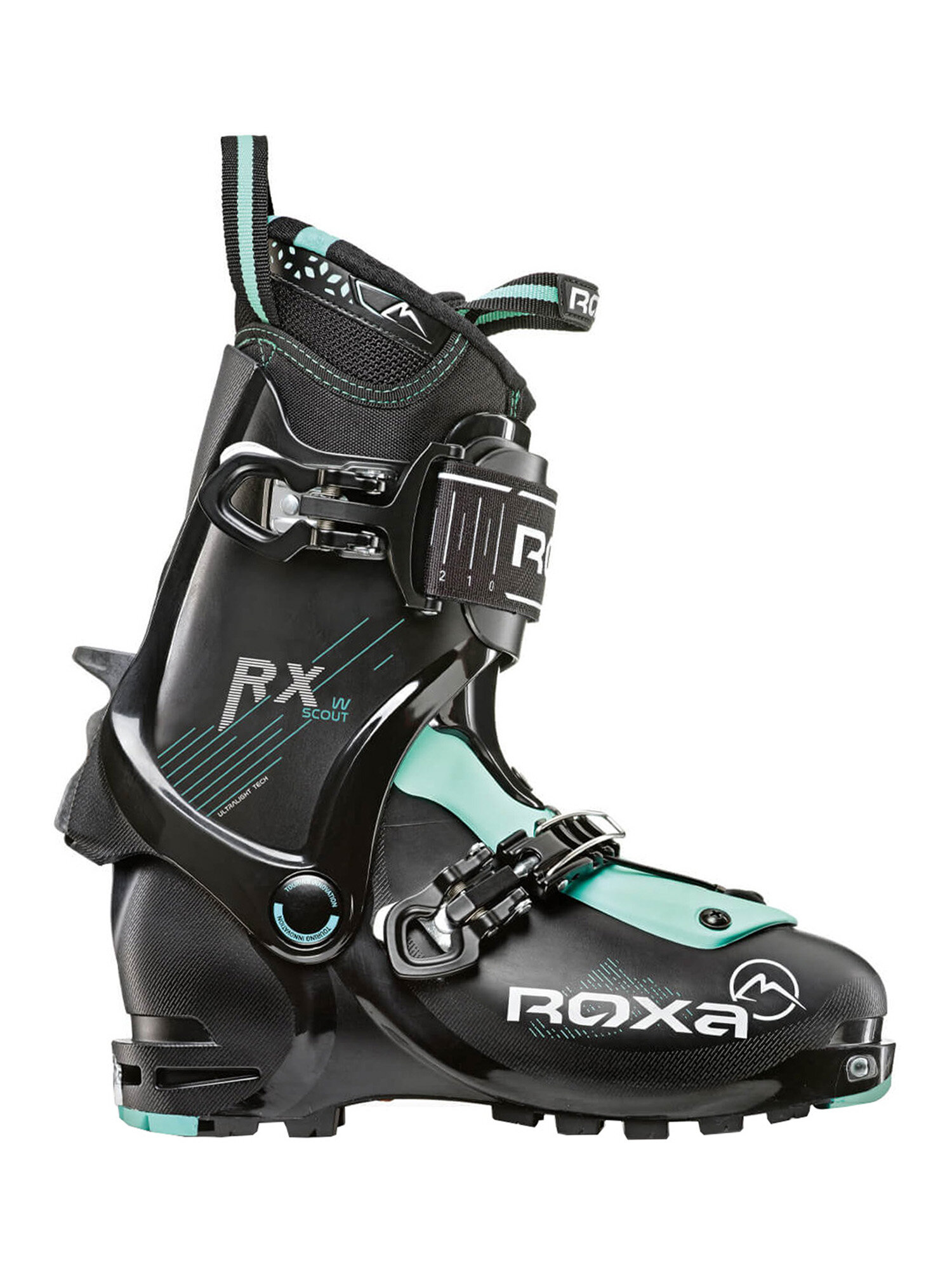 Горнолыжные ботинки ROXA RX Scout W Black/Torquoise (см:23,5)