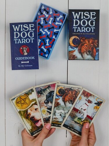 Изображение товара Гадальные Карты таро мудрой собаки / Wise Dog Tarot Англоязычные