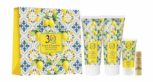 Набор для тела с цитрусовым ароматом / Fresh Line Lemon & Grapefruit Set