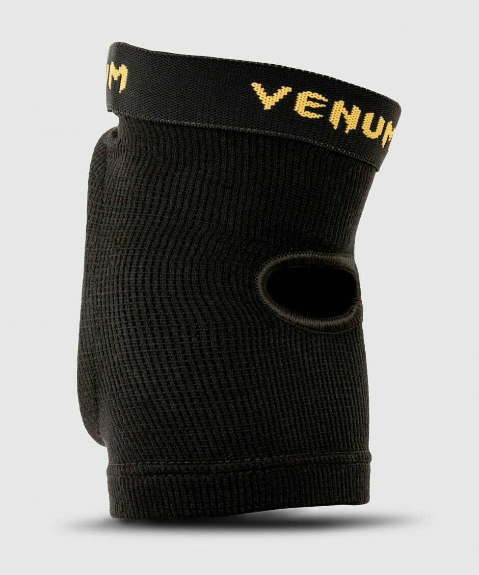 Налокотник Налокотники спортивные, защитные для единоборств Venum Kontact - Black/Gold (S)