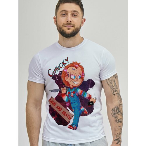 Футболка размер L, белый