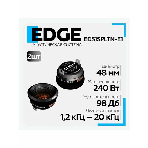 Автоакустика EDS1SPLTN-E1 7407₽