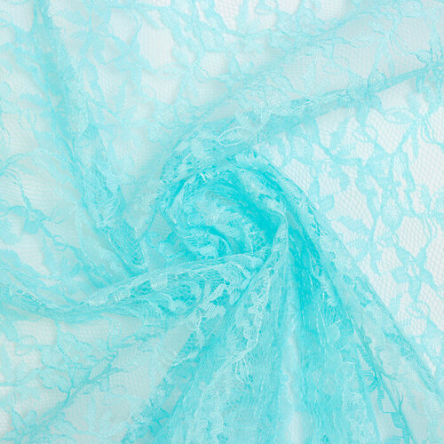 Лоскут для рукоделия «Гипюр», мятный, 50 × 50 см кукольный лоскут ткань на отрез набором набор для рукоделия печворк