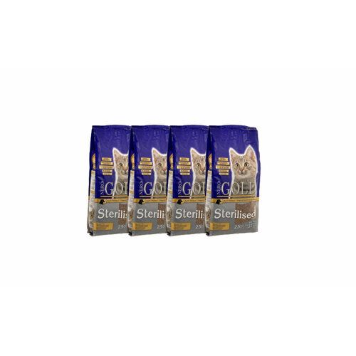 Nero Gold сухой корм для кошек для профилактики мочекаменной болезни у стерилизованных кошек - 800 г х 4 шт.
