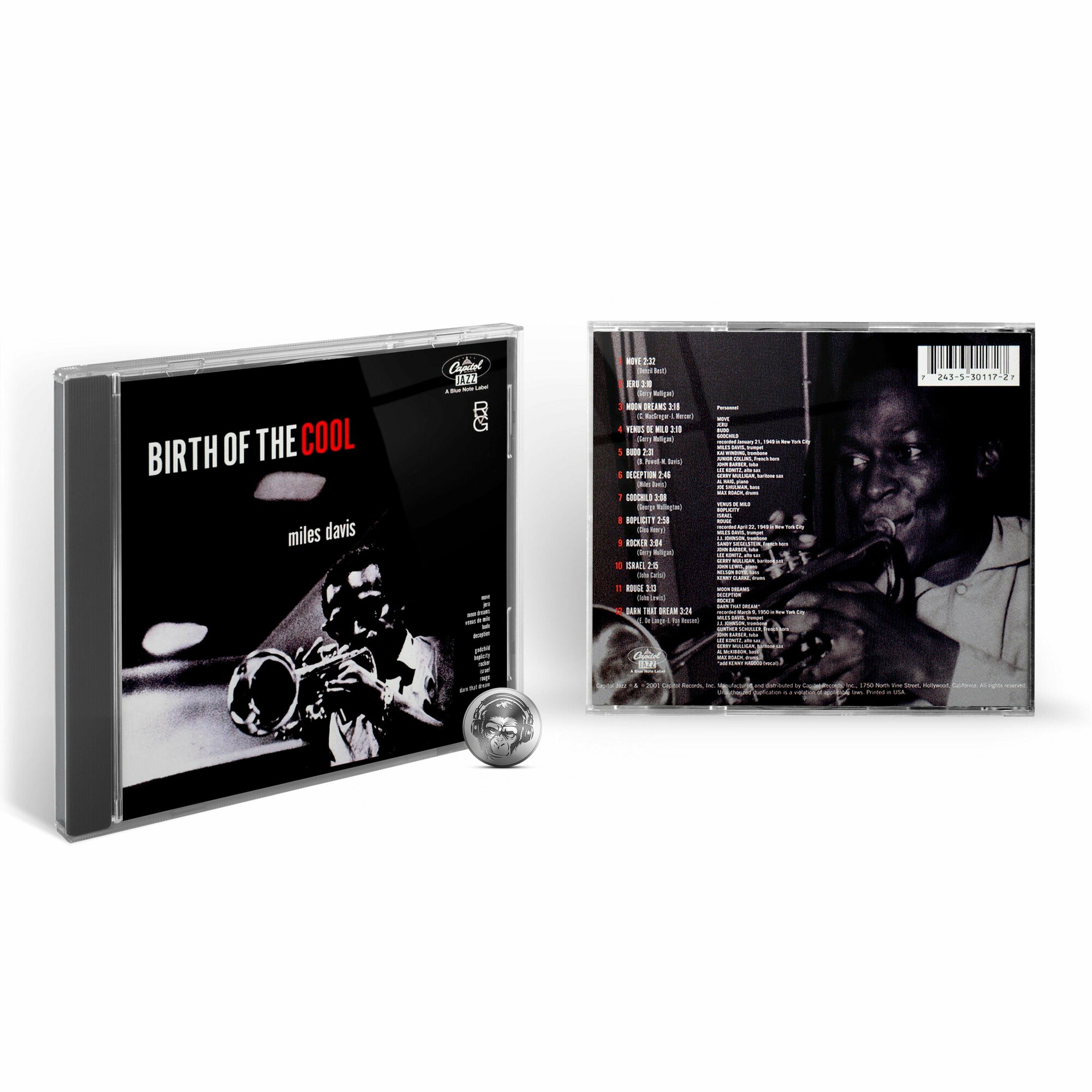 Miles Davis - Birth Of The Cool (1CD) 2001 Jewel Аудио диск