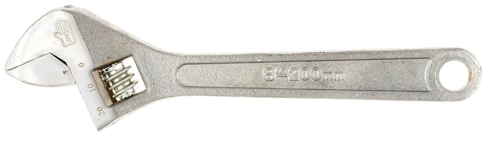Ключ разводной "888" 8"-200мм инструментальная, углеродистая сталь — фото 1