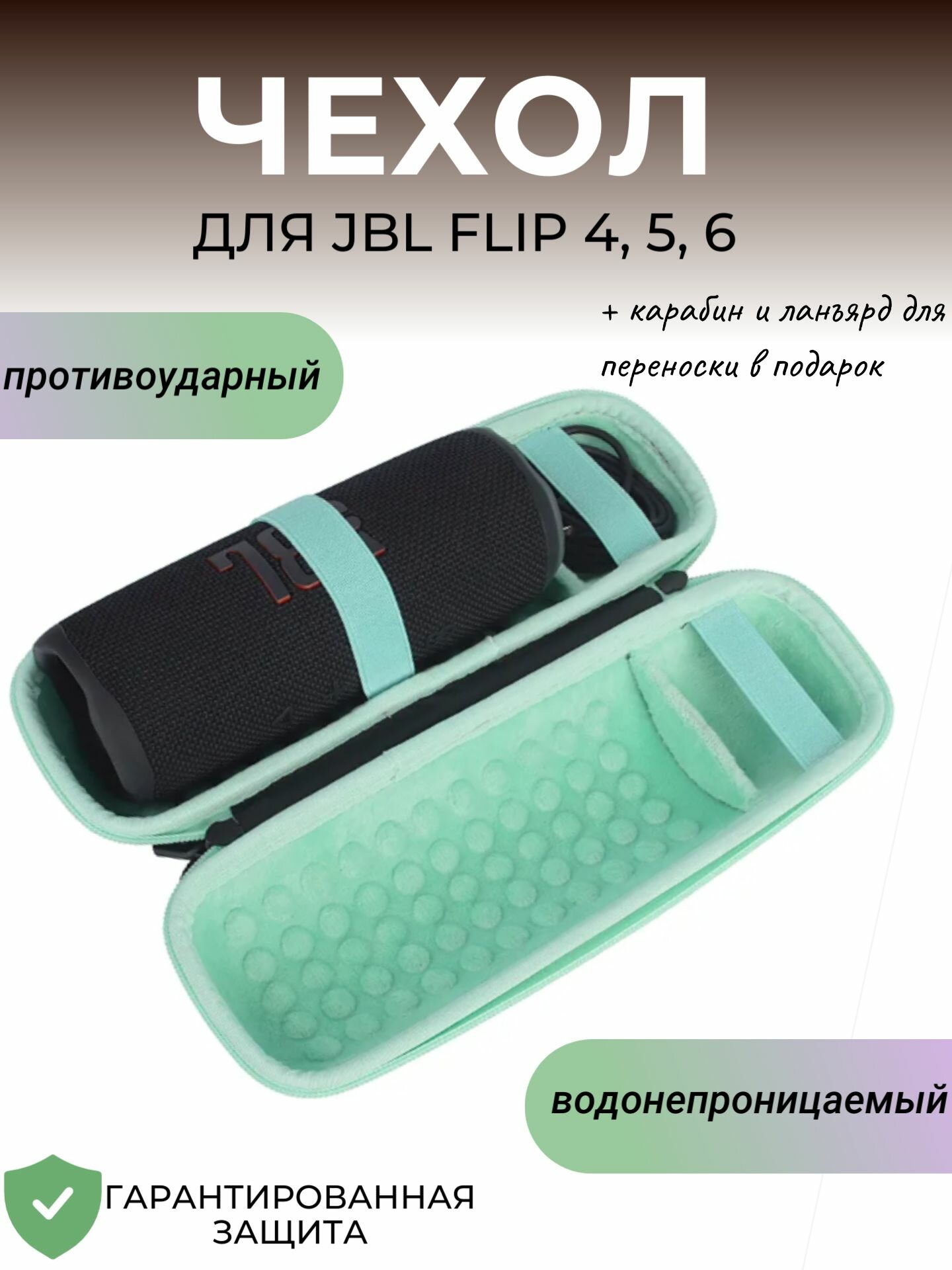 Чехол (кейс сумка) для портативной колонки JBL Flip 4 5 6