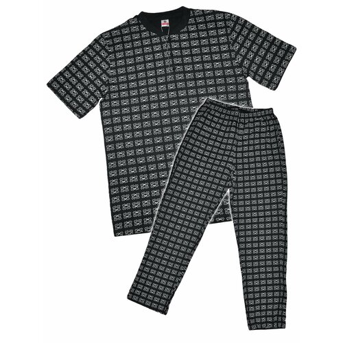 Пижама Fayz-M, размер 52, черный пижама fayz m размер 52 черный