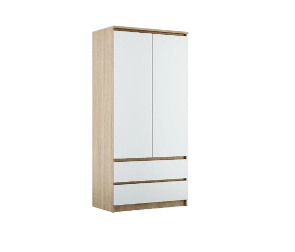 фото ЭКО дуэт-new гостиная шкаф 2-х ств. 2-ящ. Штанга