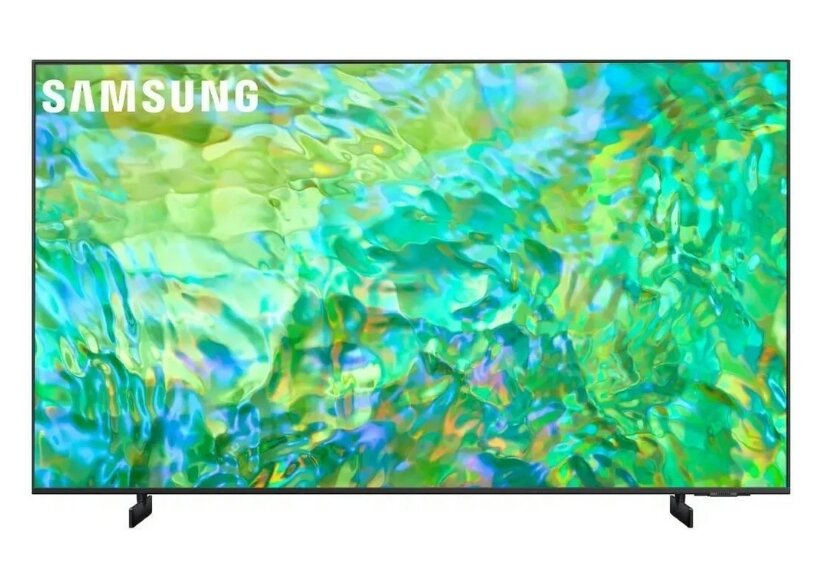 55" Телевизор Samsung UE55CU8000U 2023 LED, HDR, черный