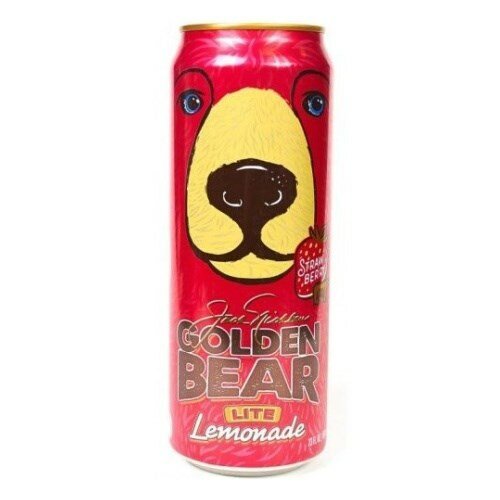 Arizona golden bear strawberry lemonade напиток сокосодержащий клубника 680 мл