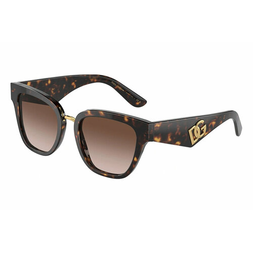 Солнцезащитные очки DOLCE & GABBANA DG 4437 502/13, коричневый