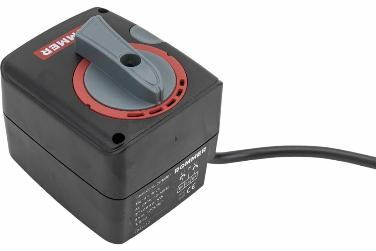 фото Сервопривод ROMMER 230V 120s (арт. RVM-0005-230001)
