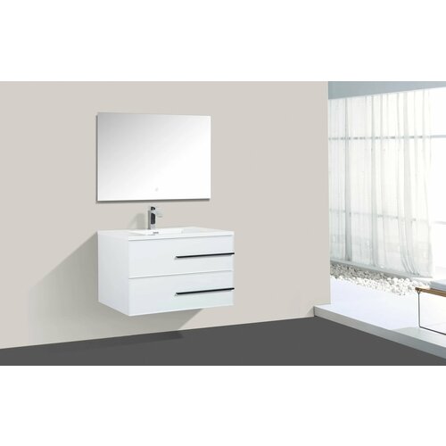 Комплект тумба с раковиной PARLY Spa Bella90 900х480х525 подвесная