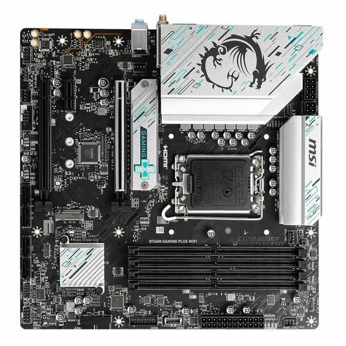 Материнская плата MSI B760M GAMING PLUS WIFI, LGA 1700, Intel B760, mATX, Ret
