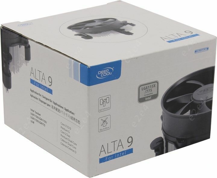 Кулер для процессора Deep Cool ALTA 9 Socket 1156/1155/775 DeepCool - фото №19