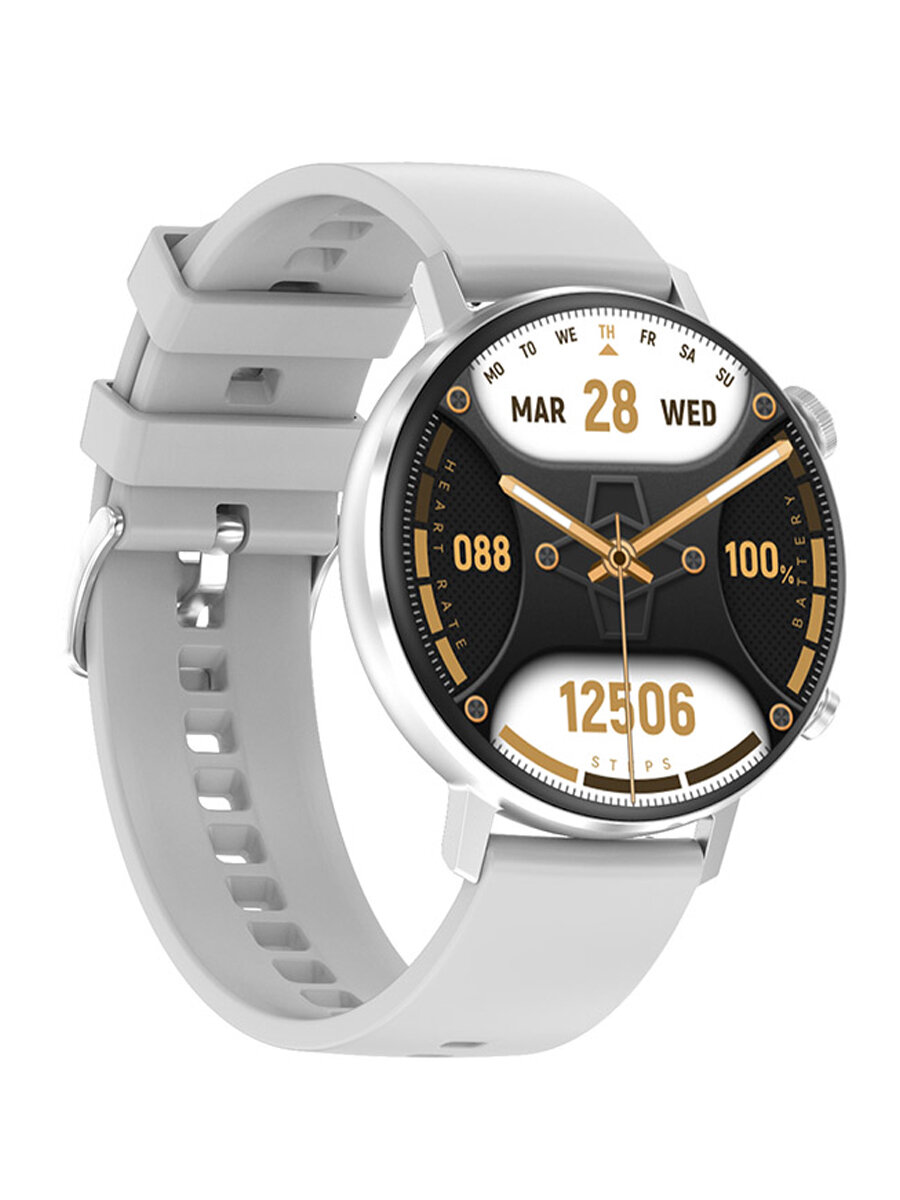 Смарт часы Mivo, Smart Watch наручные, умные часы, серый