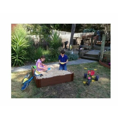 Песочница из ДПК 1-й ДПК комбинат низкая 10010015 см 4294₽