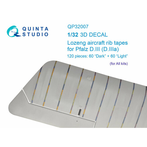 QP32007 Лозенг киперные ленты Pfalz DIII-DIIIa (для любых моделей) qp32002 голубые киперные ленты для albatros d i d v для любых моделей