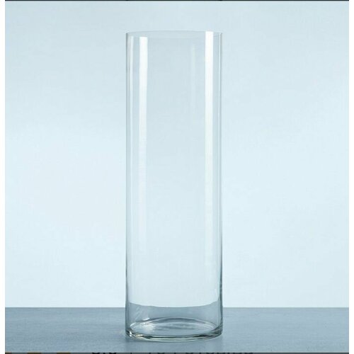 Ваза LIKE IT Стеклянная для цветов Высота : 600 мм