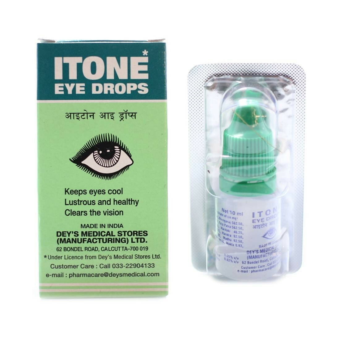 Натуральные капли Айтон / Deys Itone Eye drops 10 мл.